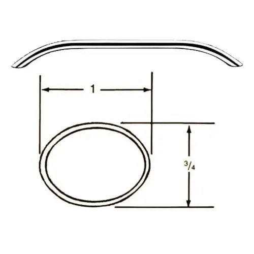 GG Schmitt & Sons 24" Oval Grab Rail GG Schmitt & Sons 24" Oval Grab Rail