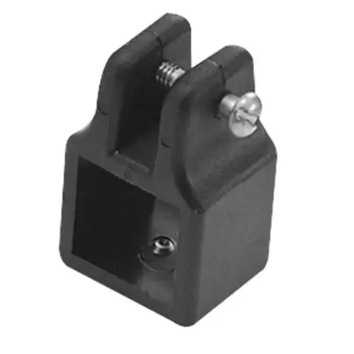 1" Square Jaw Slide for Bimini Top, Black White 1" Square Jaw Slide for Bimini Top, Black White