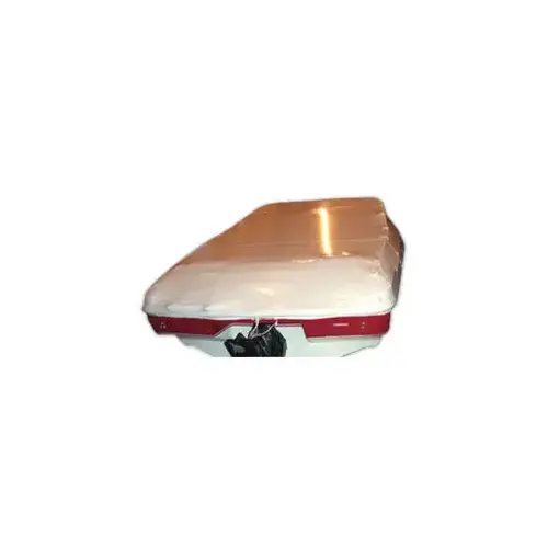 Deck Boat Cover, 20 ft 6" x 22 ft 5" White Deck Boat Cover, 20 ft 6" x 22 ft 5" White