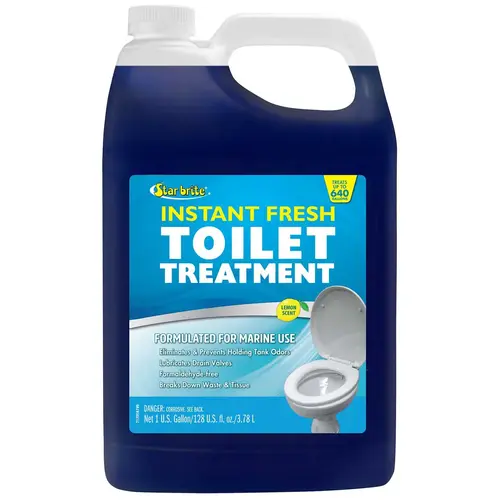 Instant Fresh Lemon Scent Toilet Treatment, Gallon Instant Fresh Lemon Scent Toilet Treatment, Gallon