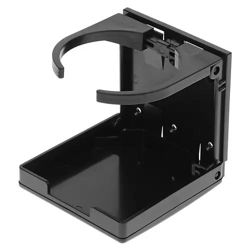 Drink Holder, Adjustable, Black Drink Holder, Adjustable, Black