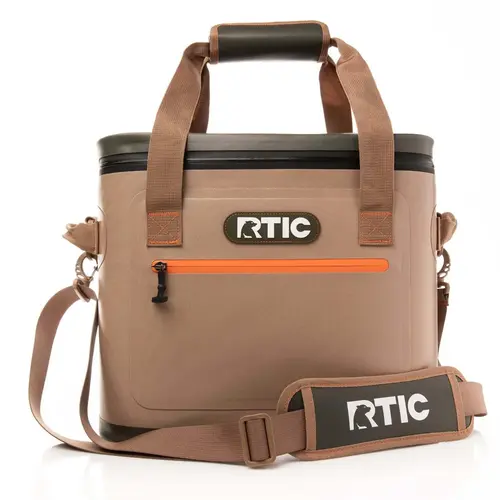 RTIC 30 Can Soft Pack Cooler, Tan RTIC 30 Can Soft Pack Cooler, Tan