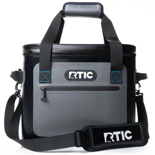 RTIC 30 Can Soft Pack Cooler, Blue/Grey RTIC 30 Can Soft Pack Cooler, Blue/Grey