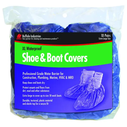 XL Waterproof Shoe and Boot Covers, 10 Pairs XL Waterproof Shoe and Boot Covers, 10 Pairs