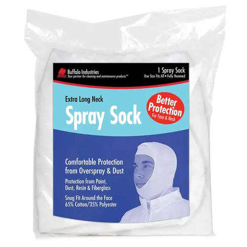 Spray Sock, Long Neck, Cotton Spray Sock, Long Neck, Cotton