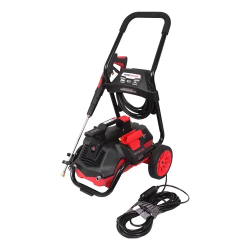 2300 PSI at 1.1 GPM 120V Brushless Induction Motor with an Axial Cam Pump Cold Water Residential Electric Pressure Washer 2300 PSI at 1.1 GPM 120V Brushless Induction Motor with an Axial Cam Pump Cold Water Residential Electric Pressure Washer