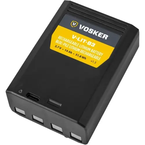 Vosker Extra Rechargeable Lithium Battery Pack for V300 and VKX Mobile Security Camera Vosker Extra Rechargeable Lithium Battery Pack for V300 and VKX Mobile Security Camera
