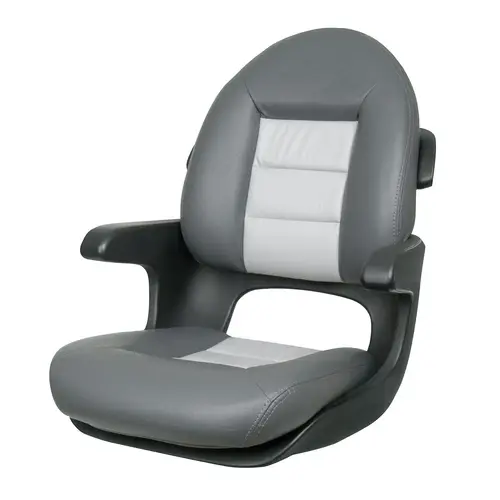 Tempress Elite Helm Seat, High Back, Charcoal/Gray Tempress Elite Helm Seat, High Back, Charcoal/Gray