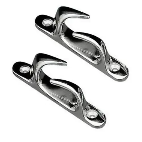 6" Stainless Steel Skene Bow Chock, Pair 6" Stainless Steel Skene Bow Chock, Pair