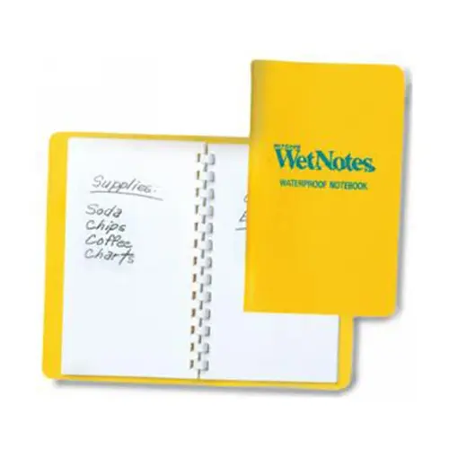 WetNotes, 5" x 7", 45 Pages WetNotes, 5" x 7", 45 Pages