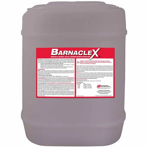 Barnacle-X Scale & Marine Growth Dissolver, 5 Gallons Barnacle-X Scale & Marine Growth Dissolver, 5 Gallons