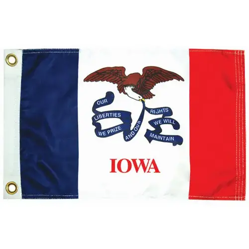 Iowa State Flag, 12" x 18" Iowa State Flag, 12" x 18"