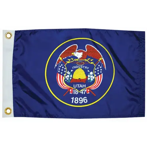 Utah State Flag, 12" x 18" Utah State Flag, 12" x 18"