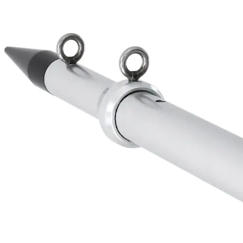 8 ft x 1 1/8" XD Telescoping Aluminum Center Outriggers Silver 8 ft x 1 1/8" XD Telescoping Aluminum Center Outriggers Silver