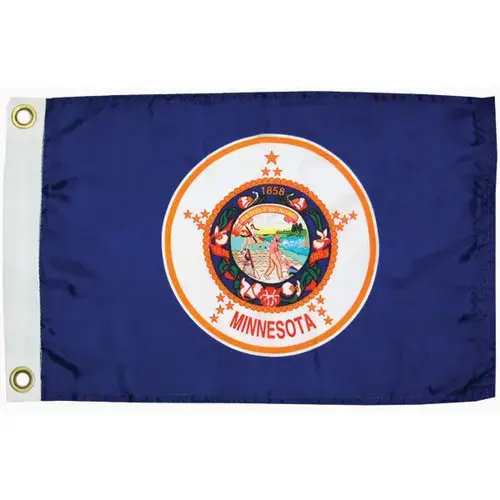 Minnesota State Flag, 12" x 18" Minnesota State Flag, 12" x 18"