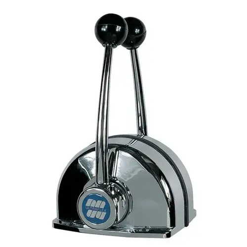 Dual Lever Chrome Top-Mount Engine Control Dual Lever Chrome Top-Mount Engine Control