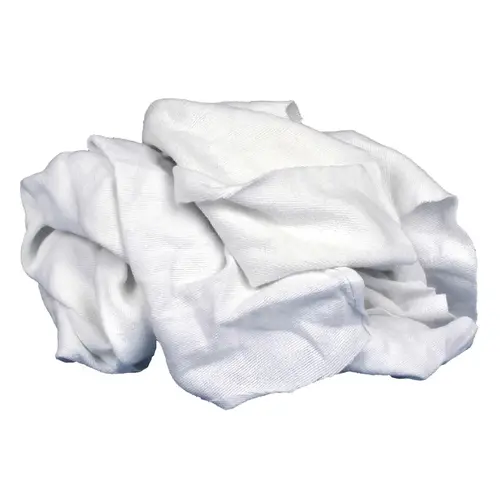 White Flannel Rags, 8 lb. Box White Flannel Rags, 8 lb. Box