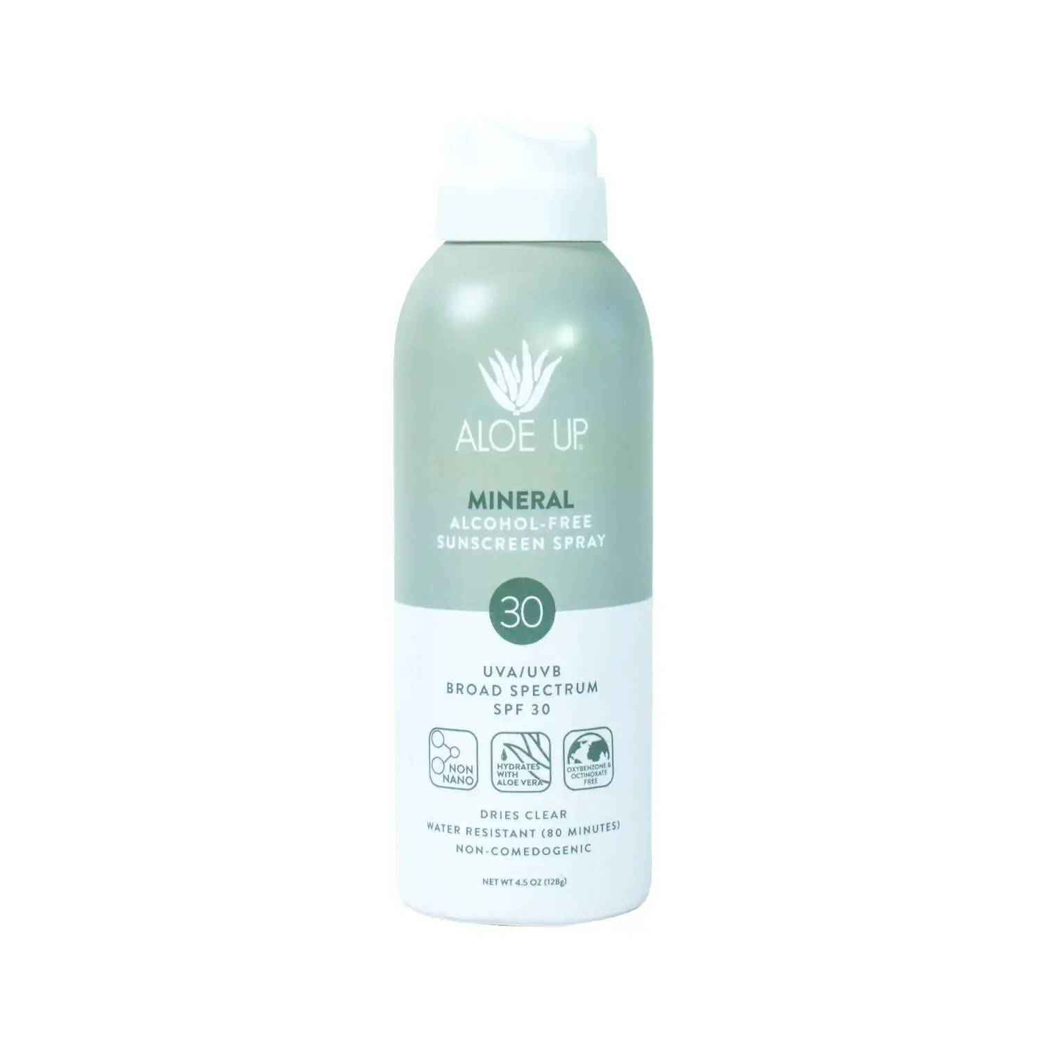 ALOE UP Mineral SPF 30 Sunscreen Spray 4.5oz 87130 ALOE UP Mineral SPF 30 Sunscreen Spray 4.5oz 87130