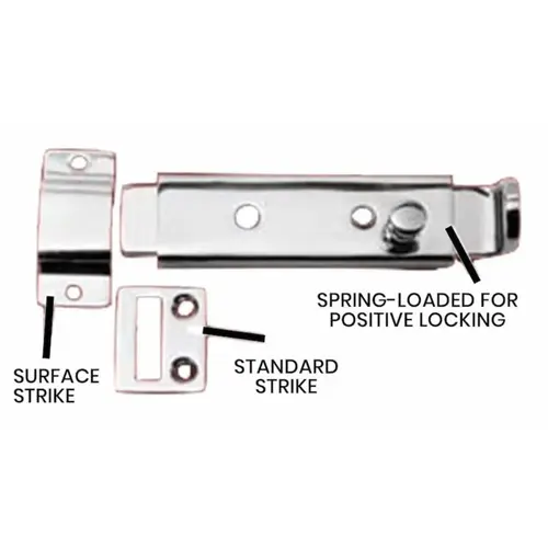 GG Schmitt & Sons Heavy-Duty Slide Bolt Latch GG Schmitt & Sons Heavy-Duty Slide Bolt Latch