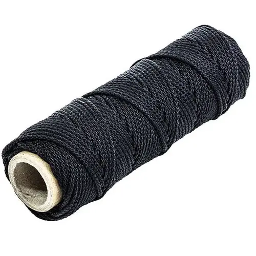 Black Nylon Braid, 100 ft, 300lb. Black Nylon Braid, 100 ft, 300lb.