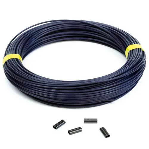 Test Black Mono, 100 ft, 400lb., Dia2.2mm Test Black Mono, 100 ft, 400lb., Dia2.2mm