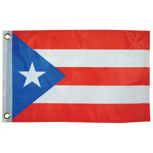 Puerto Rico Courtesy Flag, 12" x 18" Puerto Rico Courtesy Flag, 12" x 18"