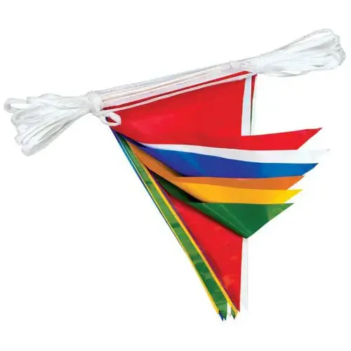 Decorative Pennant String, 50 ft Decorative Pennant String, 50 ft