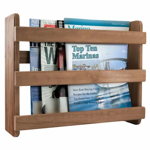 Teak Magazine Rack Teak Magazine Rack