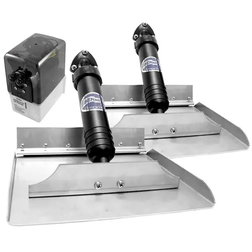 Bennett 1212 Trim Tab Kit 12" x 12" Without Helm Control Bennett 1212 Trim Tab Kit 12" x 12" Without Helm Control