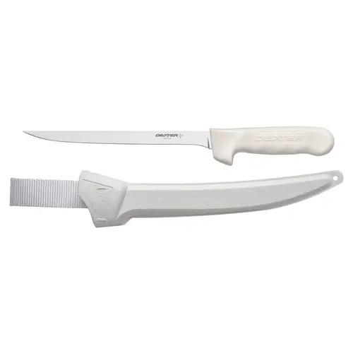 8" Sani-Safe Flexible Fillet Knife with Sheath 8" Sani-Safe Flexible Fillet Knife with Sheath