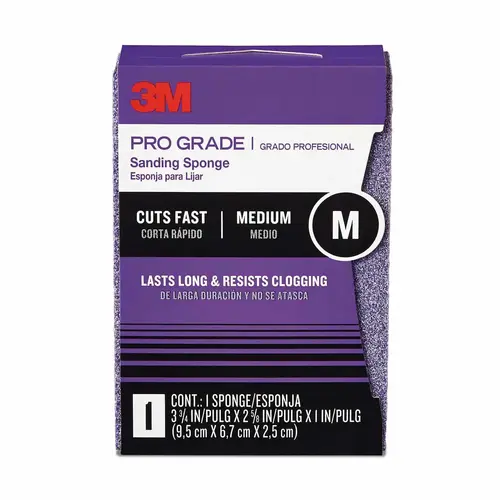 Hand Sanding Sponge, Medium Hand Sanding Sponge, Medium