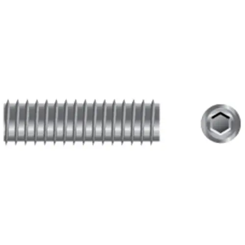 8-32 X 1/4" Stainless Steel Coarse Thread Set Screws, 100-Pack 8-32 X 1/4" Stainless Steel Coarse Thread Set Screws, 100-Pack