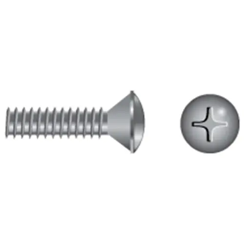 10-32 X 1 1/2" Stainless Steel Phillips Oval-Head Fine Thread Machine Screws, 100-Pack 10-32 X 1 1/2" Stainless Steel Phillips Oval-Head Fine Thread Machine Screws, 100-Pack