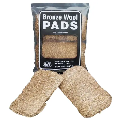 Bronze Wool Pads - Coarse Bronze Wool Pads - Coarse