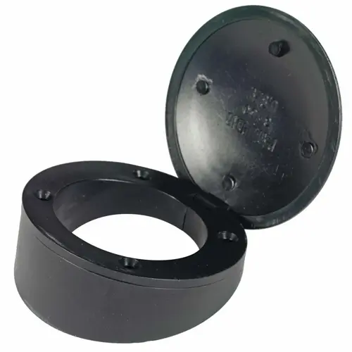 Plastic Scupper Black Plastic Scupper Black