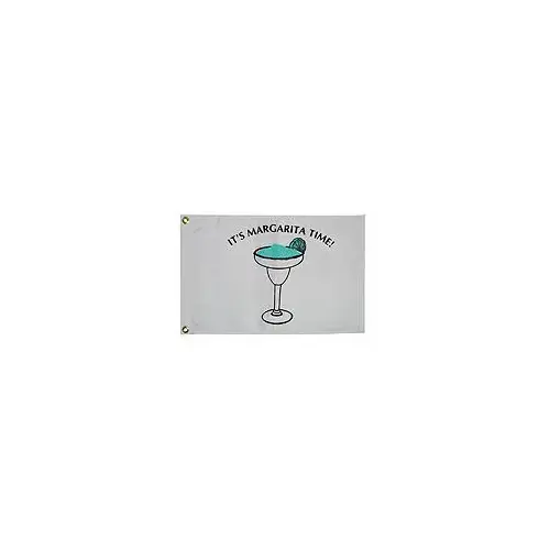 Margarita Time Flag, 12" x 18" Margarita Time Flag, 12" x 18"