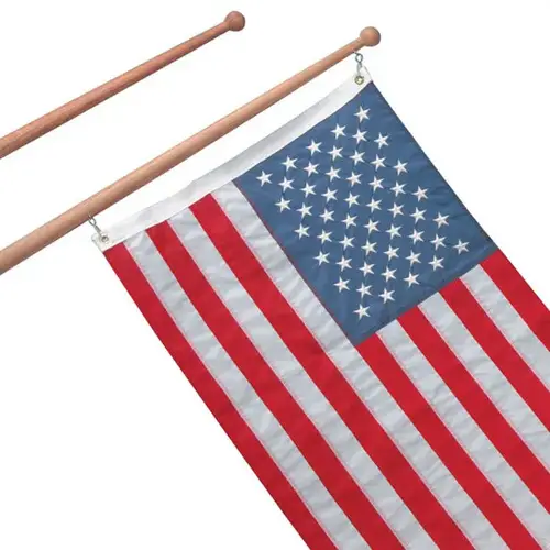 30" Teak Ensign Flagpole 30" Teak Ensign Flagpole