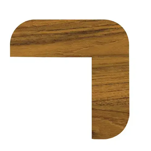 Small "L" Teak Molding Small "L" Teak Molding