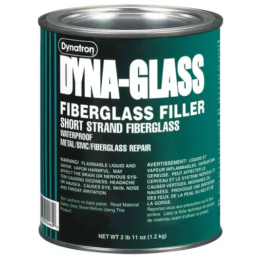 Dyna-Glass Filler, Quart Clear Dyna-Glass Filler, Quart Clear