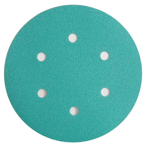 6" 40-Grit Coarse Sandpaper Film Disc, 50-Pack 6" 40-Grit Coarse Sandpaper Film Disc, 50-Pack