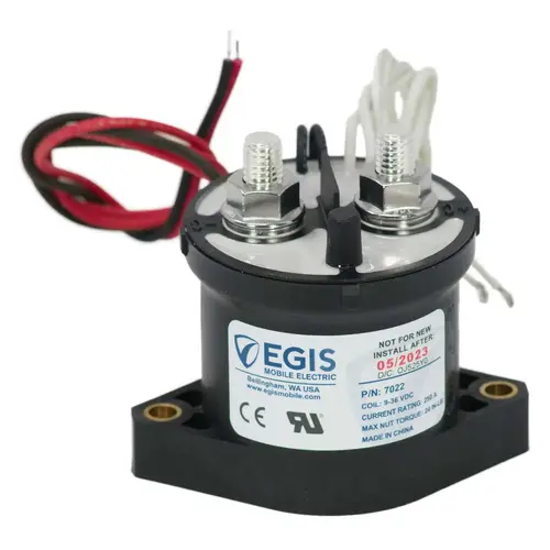 L Series Solenoid, 250A, 12/24V with Aux Contacts L Series Solenoid, 250A, 12/24V with Aux Contacts