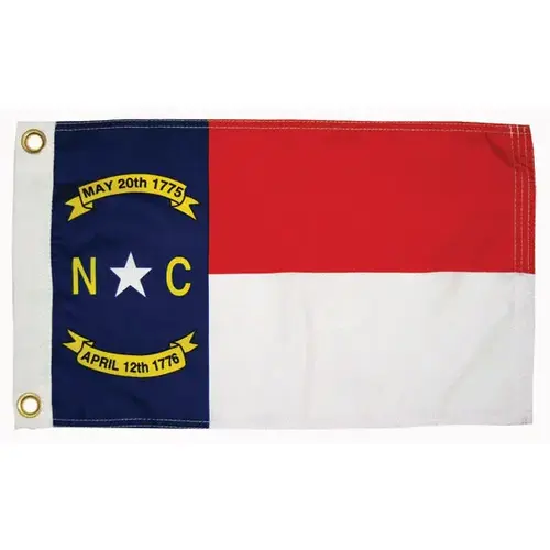 North Carolina State Flag, 12" x 18" North Carolina State Flag, 12" x 18"