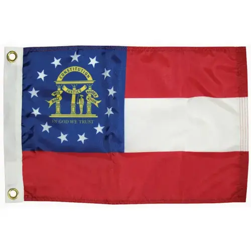 Georgia State Flag, 12" x 18" Georgia State Flag, 12" x 18"