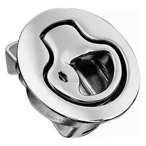 White Plastic Locking Latch White Plastic Locking Latch