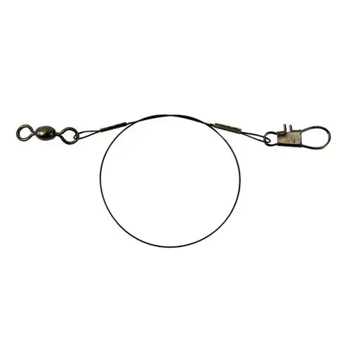18" Heavy-Duty Wire Leaders, 2-Pack Black 18" Heavy-Duty Wire Leaders, 2-Pack Black