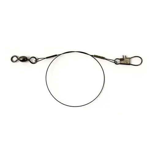 36" Heavy-Duty Wire Leaders, 2-Pack Black 36" Heavy-Duty Wire Leaders, 2-Pack Black
