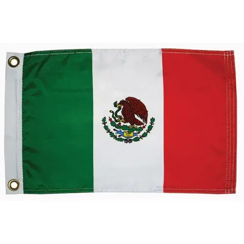 Mexico Courtesy Flag, 12" x 18" Mexico Courtesy Flag, 12" x 18"