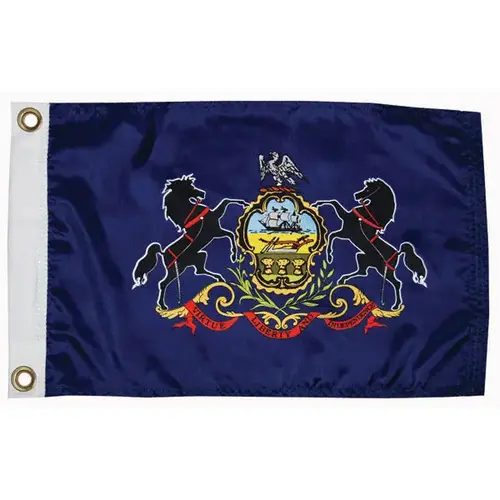 Pennsylvania State Flag, 12" x 18" Pennsylvania State Flag, 12" x 18"