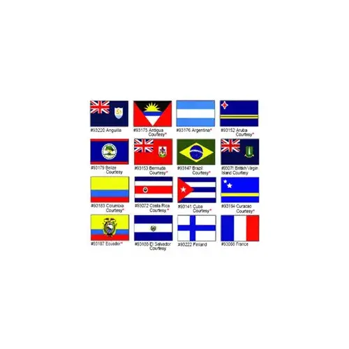 Ecuador Civil Courtesy Flag, 12" x 18" Ecuador Civil Courtesy Flag, 12" x 18"
