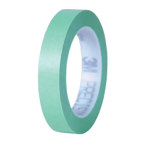 Precision Masking Tape, 1" x 60 yd. Green Precision Masking Tape, 1" x 60 yd. Green